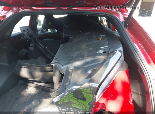 JTMABACA0RA087012 2024 TOYOTA BZ4X Red Vista del cuadro de instrumentos