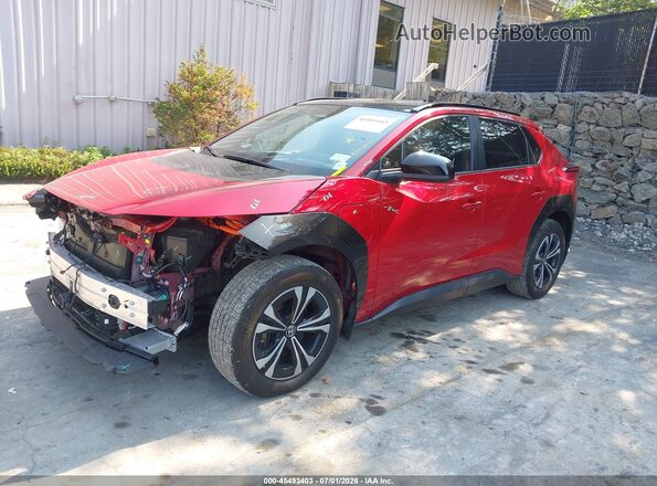 JTMABACA0RA087012 2024 TOYOTA BZ4X Red Vista tres cuartos delantera izquierda