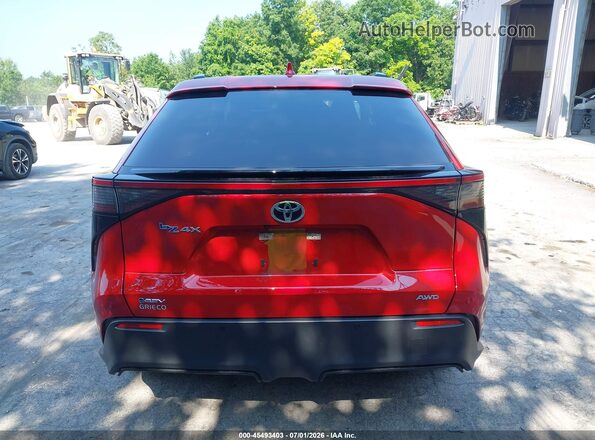 JTMABACA0RA087012 2024 TOYOTA BZ4X Red 