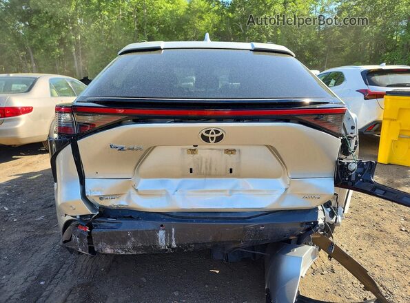 JTMABACA1SA096646 2025 TOYOTA BZ4X Silver Vista trasera