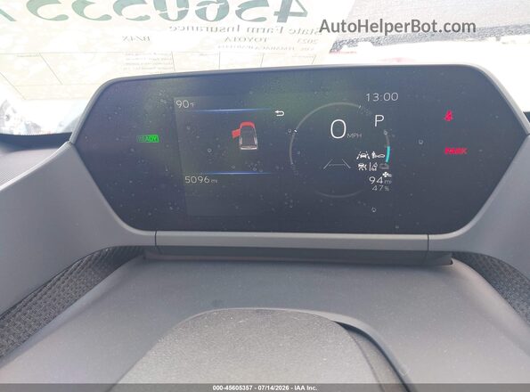 JTMABACA4PA031474 2023 TOYOTA BZ4X White 
