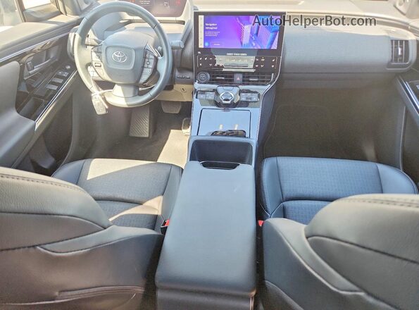 JTMABACA5PA020872 2023 TOYOTA BZ4X White წინა პანელის ხედი