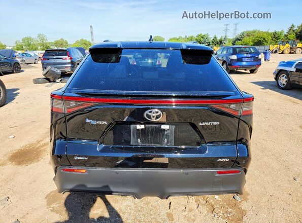 JTMABACA5RA080444 2024 TOYOTA BZ4X Black Հետևի տեսք