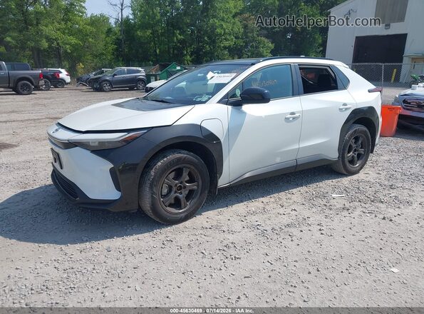 JTMABACA6PA018306 2023 TOYOTA BZ4X White Առջևի ձախ երեք քառորդ տեսարան