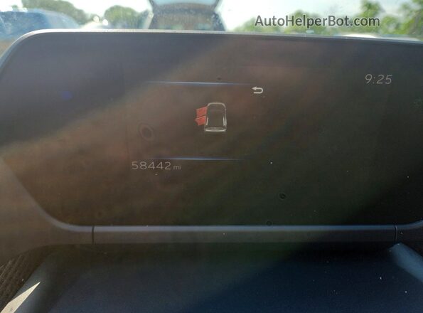 JTMABACA6PA028060 2023 TOYOTA BZ4X Gray Widok zestawu wskaźników