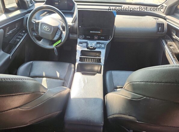 JTMABACA6PA028060 2023 TOYOTA BZ4X Gray Widok deski rozdzielczej
