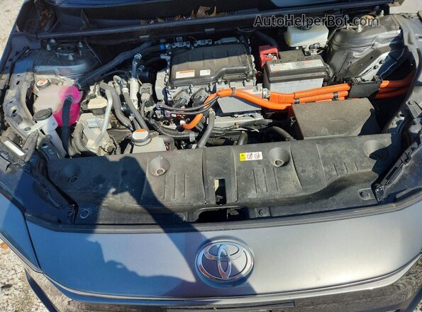 JTMABACA6PA028060 2023 TOYOTA BZ4X Gray Widok wnętrza z tyłu