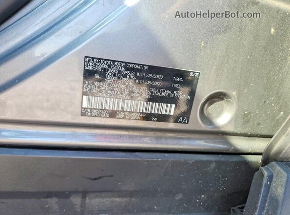 JTMABACA6PA028060 2023 TOYOTA BZ4X Gray Widok komory silnika
