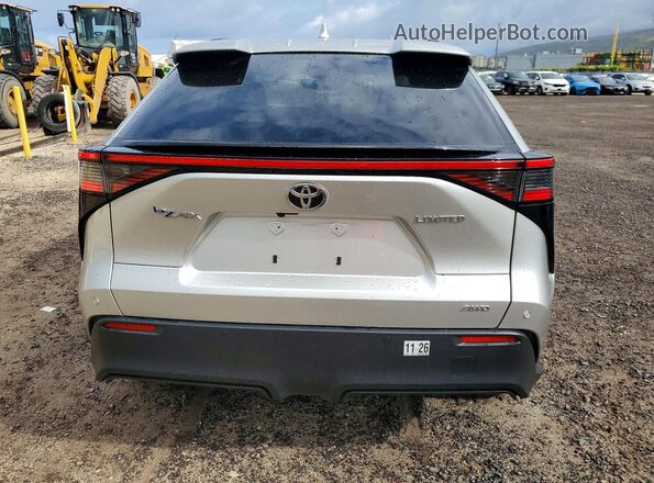 JTMABACA8PA041649 2023 TOYOTA BZ4X Silver უკანა ხედი