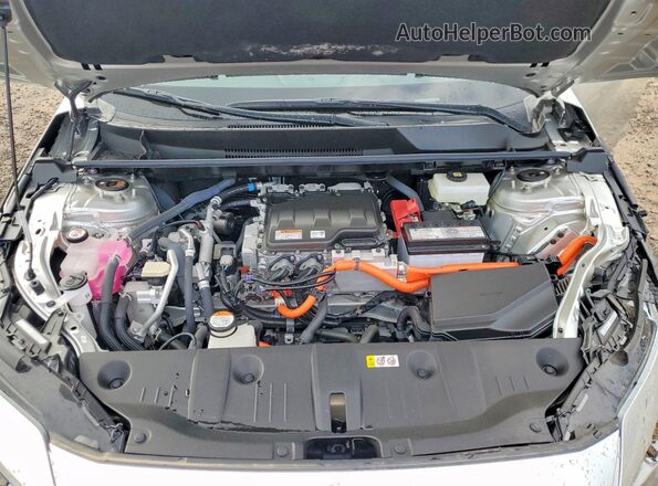 JTMABACA8PA041649 2023 TOYOTA BZ4X Silver ძრავის განყოფილების ხედი