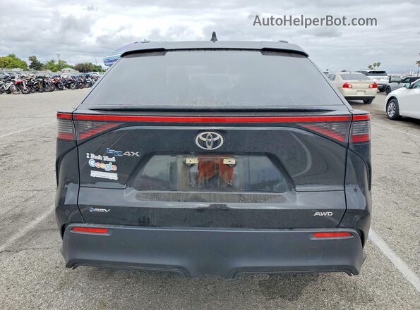 JTMABACA8RA081619 2024 TOYOTA BZ4X Black Հետևի տեսք
