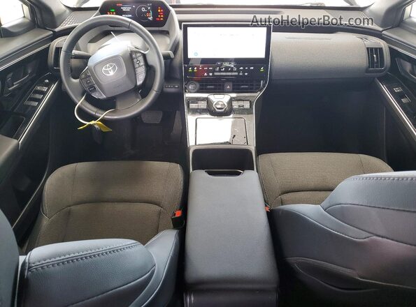 JTMABACA9RA053490 2024 TOYOTA BZ4X Silver Вид панелі приладів