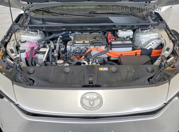 JTMABACA9RA053490 2024 TOYOTA BZ4X Silver Вид задньої частини салону