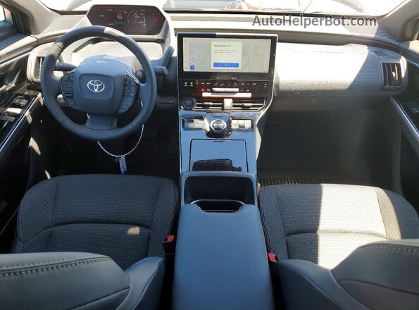 JTMABACA9SA093879 2025 TOYOTA BZ4X Silver წინა პანელის ხედი