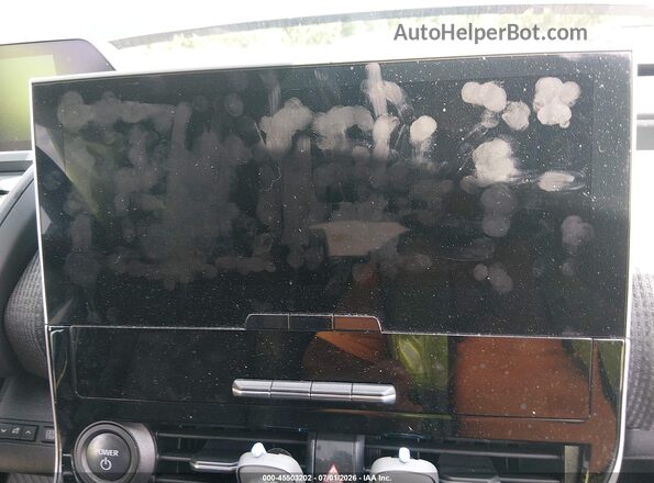 JTMABACAXRA049397 2024 TOYOTA BZ4X Gray Rear interior view