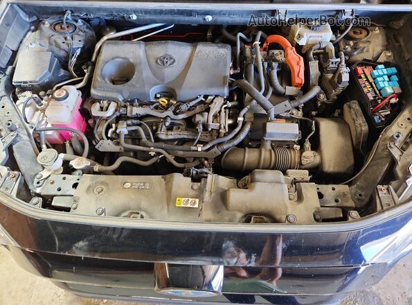 JTMB6RFV0MD009505 2021 TOYOTA RAV4 Black Շարժիչի բաժամունքի տեսք