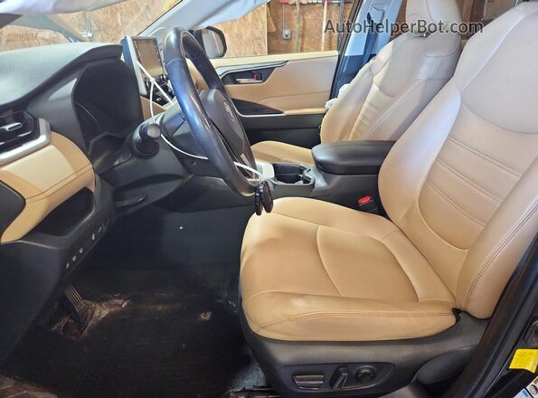 JTMB6RFV0MD009505 2021 TOYOTA RAV4 Black Սալոնի դիմացի տեսք