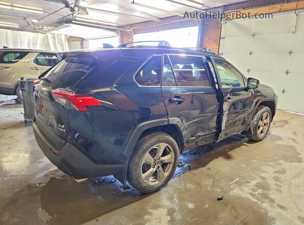JTMB6RFV0MD009505 2021 TOYOTA RAV4 Black Հետևի աջ