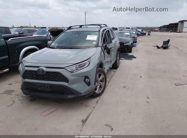 JTMB6RFV0MD504710 2021 TOYOTA RAV4 HYBRID Pewter Przód lewy