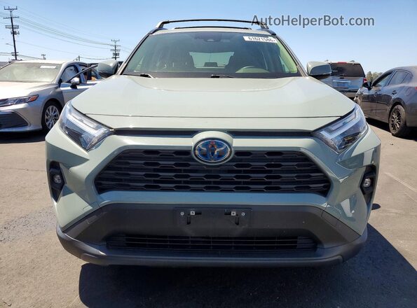 JTMB6RFV0PD084399 2023 TOYOTA RAV4 Green Vista frontal