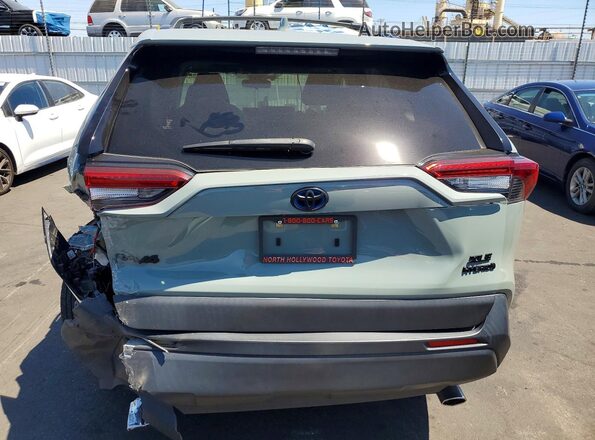 JTMB6RFV0PD084399 2023 TOYOTA RAV4 Green Vista trasera
