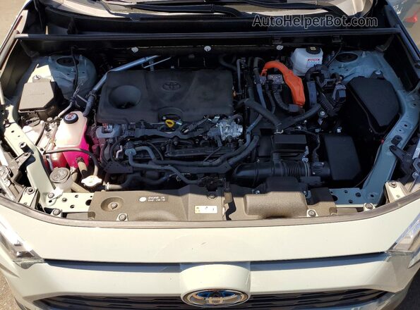JTMB6RFV0PD084399 2023 TOYOTA RAV4 Green Vista del compartimento del motor