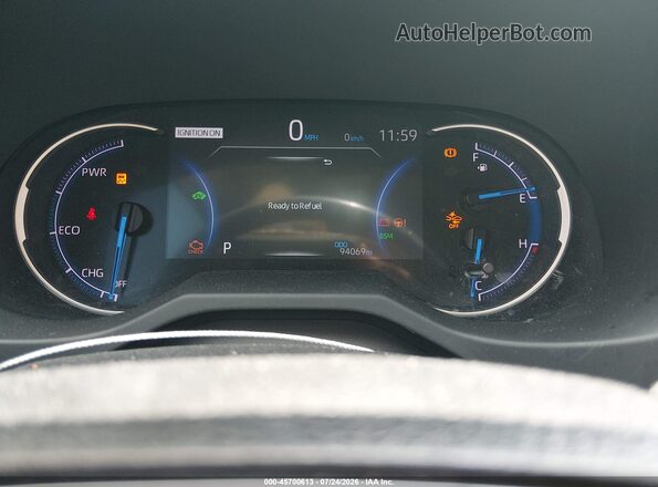 JTMB6RFV0PD112637 2023 TOYOTA RAV4 HYBRID Blue Հետևի նստատեղերի տեսք