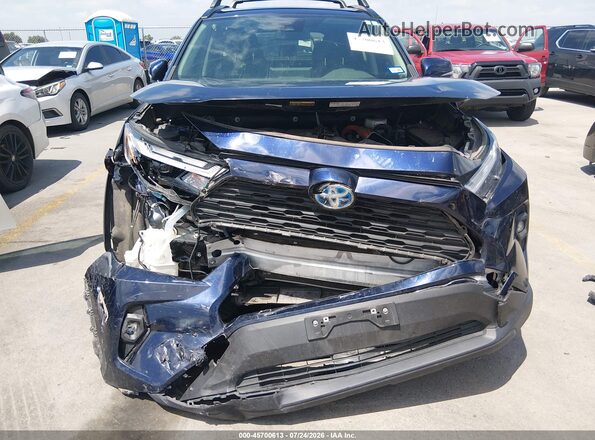 JTMB6RFV0PD112637 2023 TOYOTA RAV4 HYBRID Blue Դիմացի տեսք