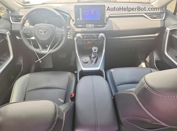 JTMB6RFV1PD110279 2023 TOYOTA RAV4 White Widok deski rozdzielczej