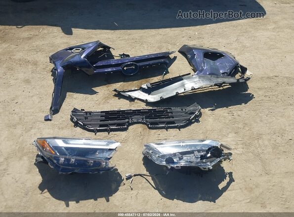 JTMB6RFV1RD135329 2024 TOYOTA RAV4 HYBRID Blue Widok zestawu wskaźników