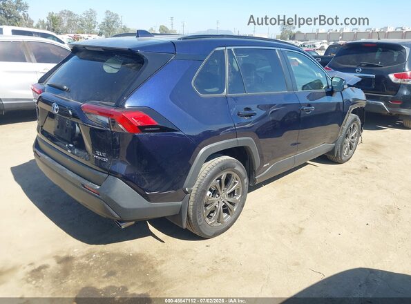 JTMB6RFV1RD135329 2024 TOYOTA RAV4 HYBRID Blue Tył prawy