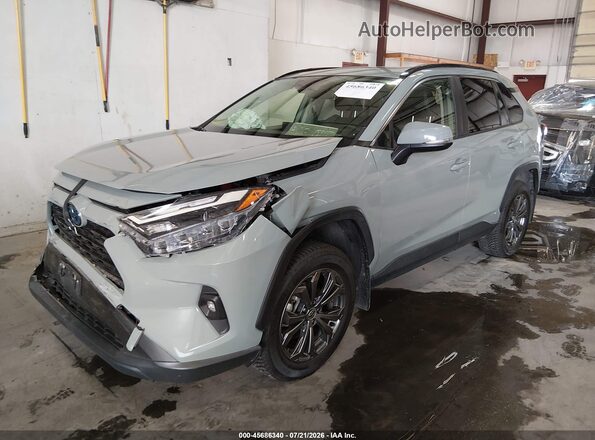 JTMB6RFV2PD113661 2023 TOYOTA RAV4 HYBRID Серый Передняя левая четверть