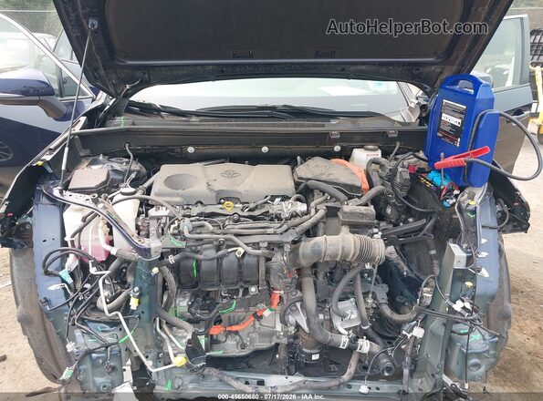 JTMB6RFV2SJ072930 2025 TOYOTA RAV4 HYBRID Blue უკანა ხედი