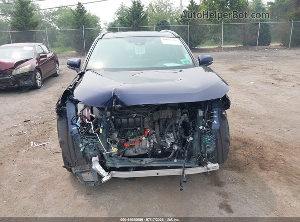 JTMB6RFV2SJ072930 2025 TOYOTA RAV4 HYBRID Blue ხელსაწყოთა პანელის ხედი