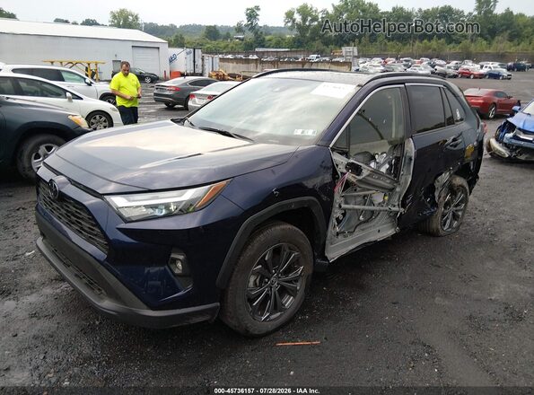 JTMB6RFV2SJ090019 2025 TOYOTA RAV4 HYBRID Dark Blue Front left