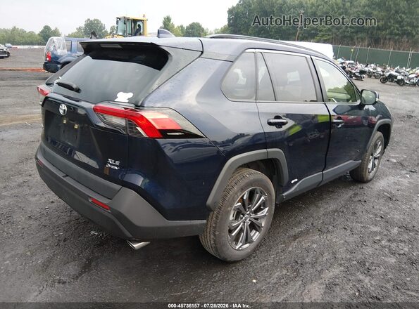 JTMB6RFV2SJ090019 2025 TOYOTA RAV4 HYBRID Dark Blue Rear right