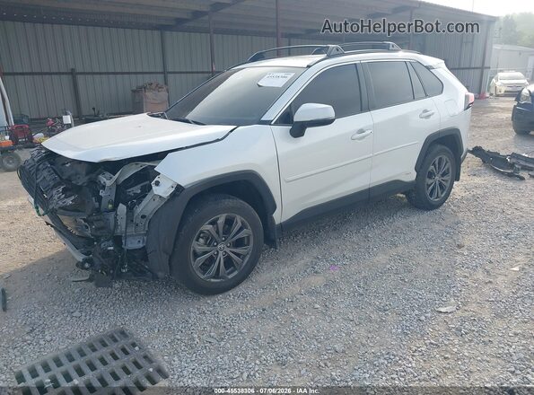 JTMB6RFV3RJ042619 2024 TOYOTA RAV4 HYBRID White Vista tres cuartos delantera izquierda