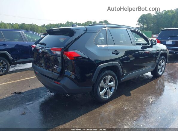 JTMB6RFV4MD039431 2021 TOYOTA RAV4 HYBRID Black Հետևի աջ
