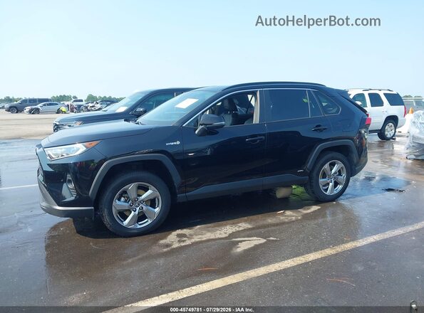 JTMB6RFV4MD039431 2021 TOYOTA RAV4 HYBRID Black Սալոնի 360 աստիճան տեսք