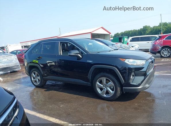 JTMB6RFV4MD039431 2021 TOYOTA RAV4 HYBRID Black Սալոնի հետևի տեսք