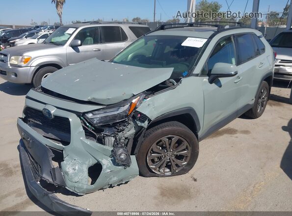 JTMB6RFV4PD088925 2023 TOYOTA RAV4 HYBRID Gray Front left