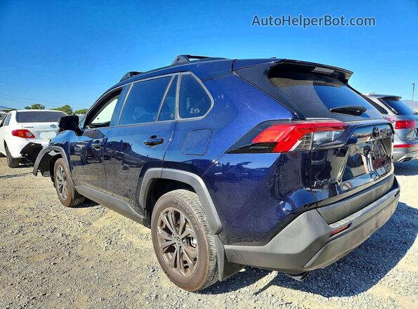 JTMB6RFV4SD155922 2025 TOYOTA RAV4 Синий Задняя левая четверть