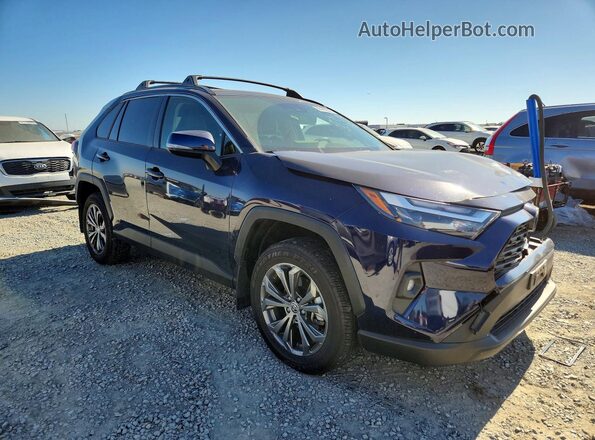 JTMB6RFV4SD155922 2025 TOYOTA RAV4 Синий Передняя правая четверть