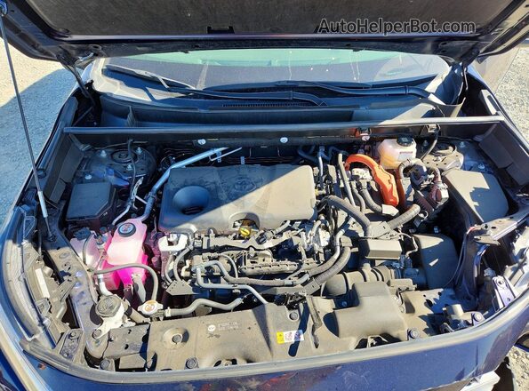 JTMB6RFV4SD155922 2025 TOYOTA RAV4 Синий Вид подкапотного пространства