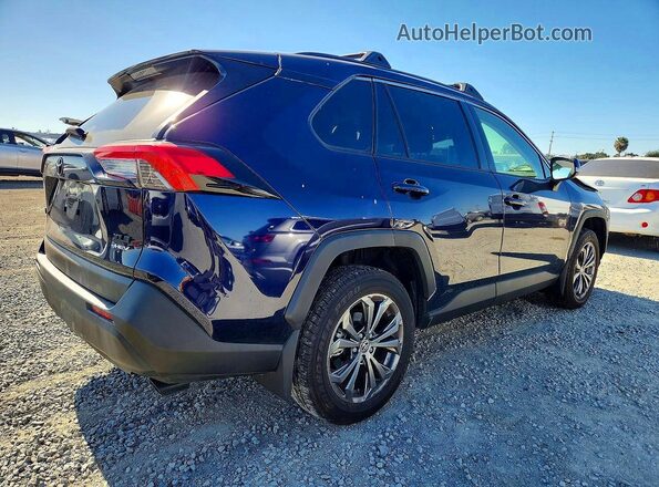 JTMB6RFV4SD155922 2025 TOYOTA RAV4 Синий Задняя правая четверть