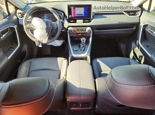 JTMB6RFV4SD155922 2025 TOYOTA RAV4 Синий Вид панели приборов