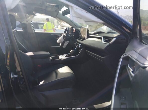 JTMB6RFV4SD574353 2025 TOYOTA RAV4 HYBRID Черный Вид салона спереди