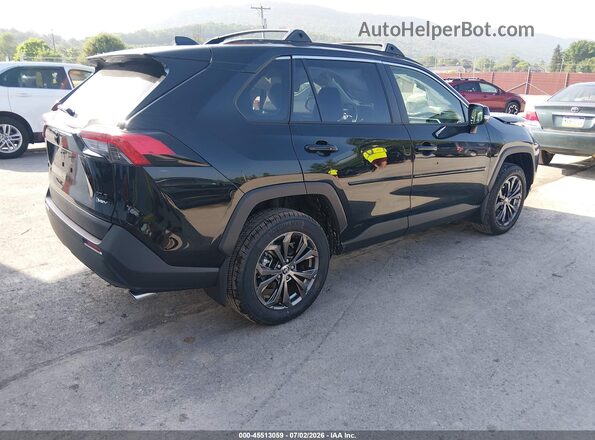 JTMB6RFV4SD574353 2025 TOYOTA RAV4 HYBRID Черный Задняя правая четверть