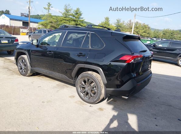 JTMB6RFV4SD574353 2025 TOYOTA RAV4 HYBRID Черный Задняя левая четверть