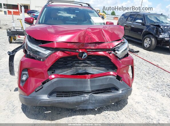 JTMB6RFV5ND053470 2022 TOYOTA RAV4 HYBRID Burgundy Սարքավորումների վահանակի տեսք